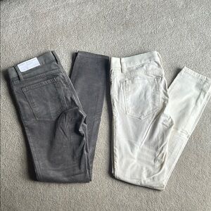 Set of Loft Corduroys - size 2